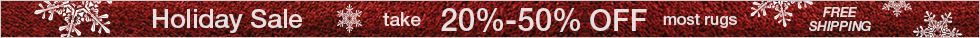 Rug Sale! Save 20-50%!