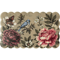 Botanical Scalloped Mats, Multi