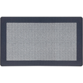 Clarke Woven Border Mat, 18" x 30", Navy