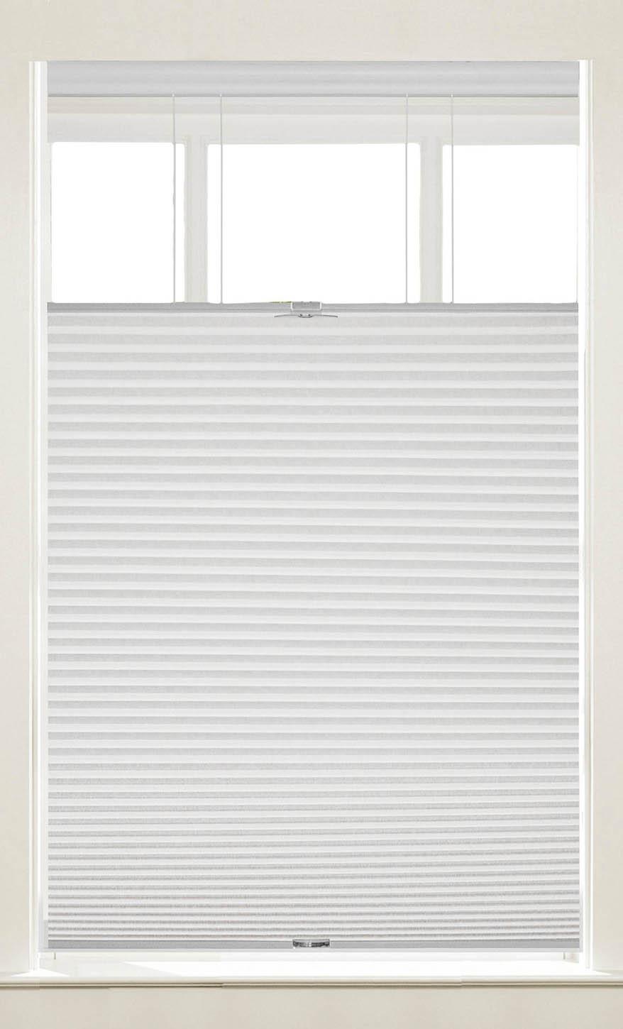 Cordless Top Down White Cellular Shade Cordlses Cellular Shade Window