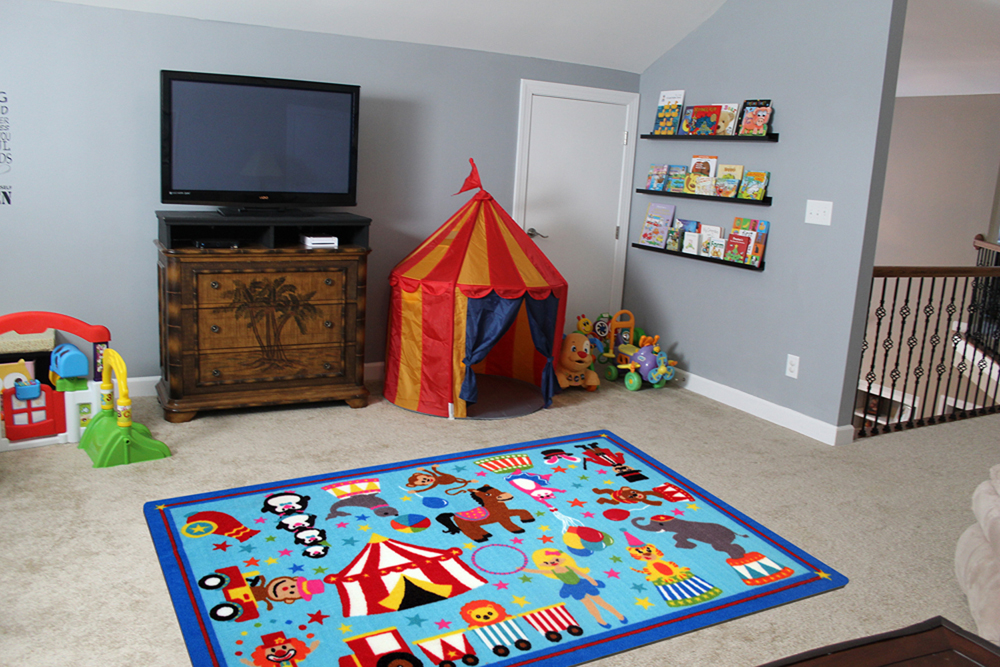 Fun Area Rugs Fun Time Rugs FT17 Circus Life! MultiColor Fun Time