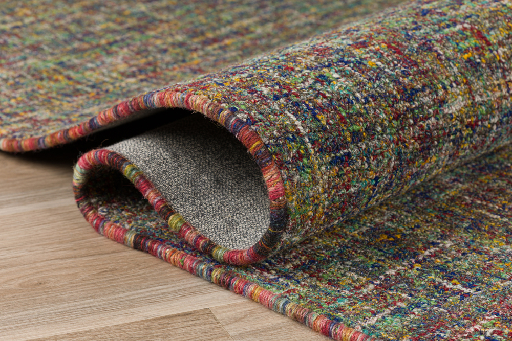 Dalyn Brown Single-Color Faded Striped Casual Contemporary Area Rug Solid ME1 - Picture 14 of 16