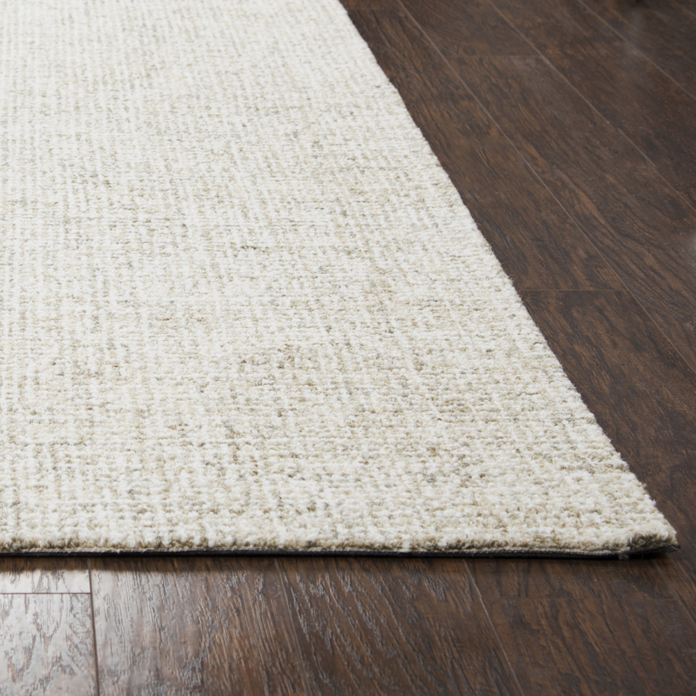 9x12 Rizzy Rugs Beige Solid Distressed Faded Area Rug BR349A - Aprx 9' x 12' - Picture 4 of 4