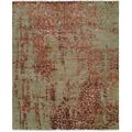 Kalaty Area Rugs: Equinox Rugs: EQ-571-Red