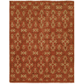 Kalaty Area Rugs: Luxe Rugs: LX-873 Red