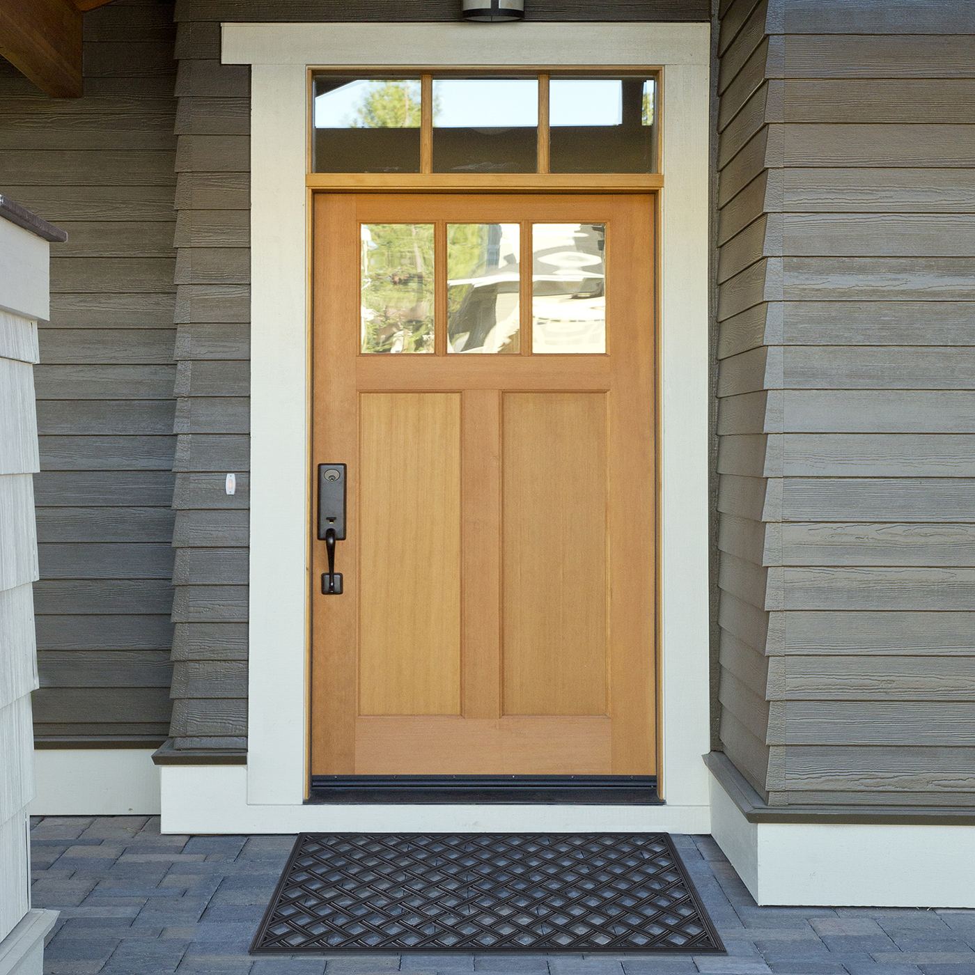 Lattice Iron Mat, 18" x 30" Wrought Iron Mats Door Mats Free