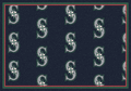 Milliken Area Rugs: MLB Repeat Rugs: 01127 Seattle Mariners