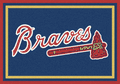 Milliken Area Rugs: MLB Spirit Rugs: 01002 Atlanta Braves