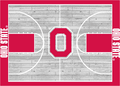 Milliken Area Rugs: NCAA College Home Court Rugs: 01000 Ohio State Buckeyes