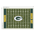 Milliken Area Rugs: NFL Home Field Rugs: 01036 Green Bay Packers