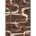 Milliken Area Rugs: Residency Rugs: Capsule Swish Chocolate