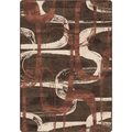 Milliken Area Rugs: Residency Rugs: Capsule Swish Chocolate