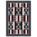 Milliken Area Rugs: Seasonal Inspirations Rug: America Patchwork 07350 Denim