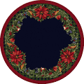Milliken Area Rugs: Seasonal Inspirations Rug: Bountiful 00203 Crimson Red