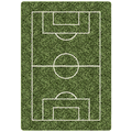 Milliken Area Rugs: Themed Rugs: Corner Kick