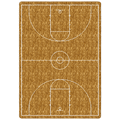 Milliken Area Rugs: Themed Rugs: Hoopster