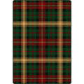 Milliken Area Rugs: Traditions: Black Watch Plaid Evergreen