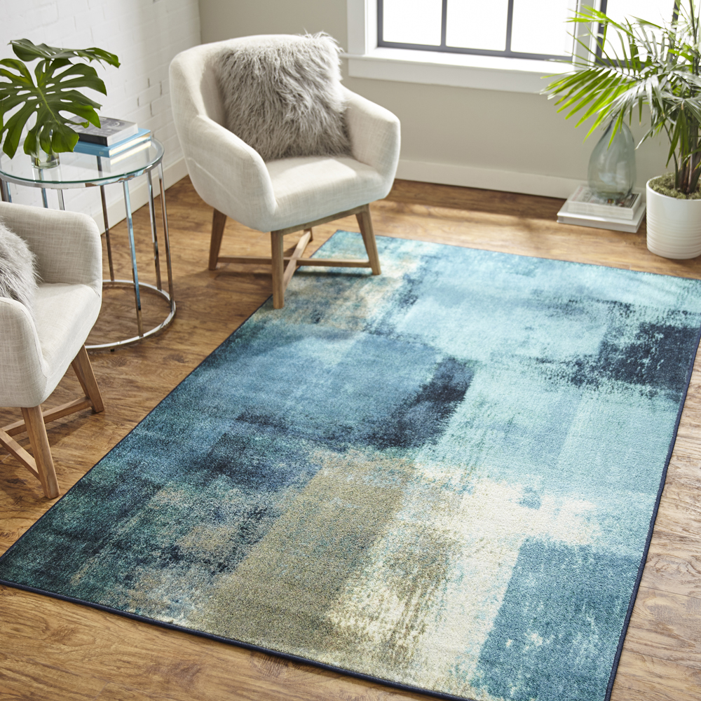 Mohawk Area Rugs Prismatic Rugs Z0382 A446 Blue Prismatic Rugs by