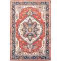 Rizzy Rugs Area Rugs: Sapphire Rugs: SAH449 RED/Blue