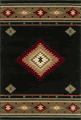 Sphinx by Oriental Weavers Area Rugs: Hudson Rugs: 087G1 Black