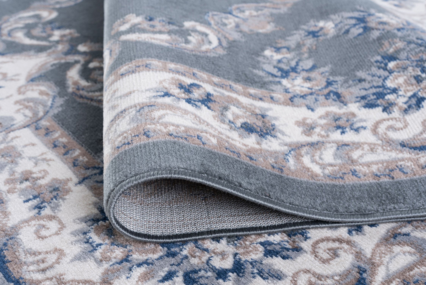 Tayse Area Rugs Hampton Rugs HMP3909 Traditional Gray Hampton Rugs