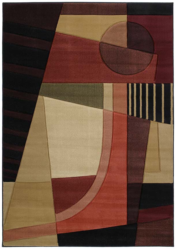 United Weavers Area Rugs Contours Rug 51020745 Urban Angles Green