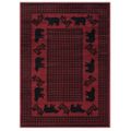 United Weavers Area Rugs: Highlands Rug: 3115-60730 Bearmarch Red