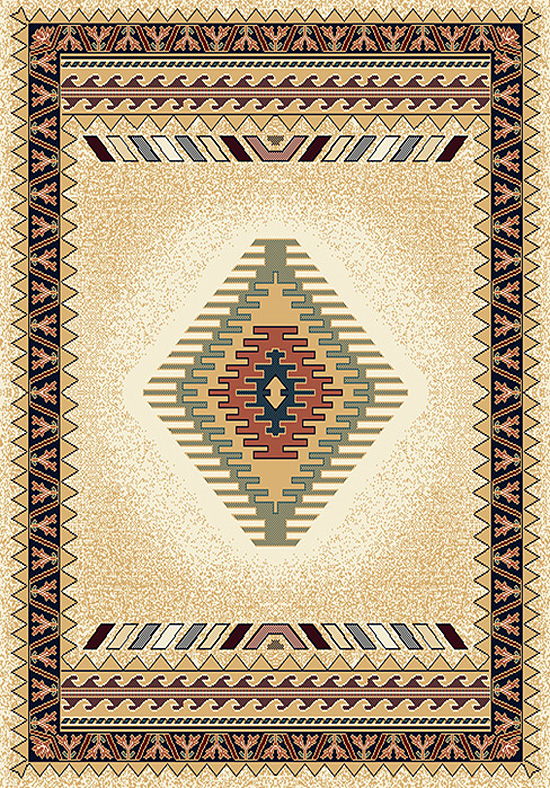 United Weavers Area Rugs Manhattan Rug 04027097 Tucson Apache Cream