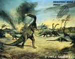 Dinosaur Extinction, Meteor Impact, 8.5" x 11" Dinosaur Extinction, Meteor Impact, 8.5" x 11"