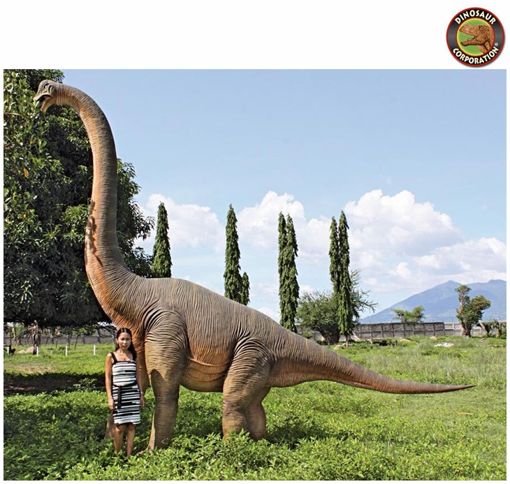 Giant Jurassic Brachiosaurus Statue Dinosaur Garden Sculpture