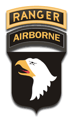 101st Airborne Ranger Tabs Decal - Army Tab Vinyl Transfer Decals ...