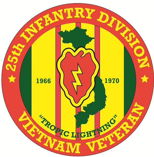 25th Infantry Division Vietnam Veteran Decal - Vietnam Veteran Decals ...