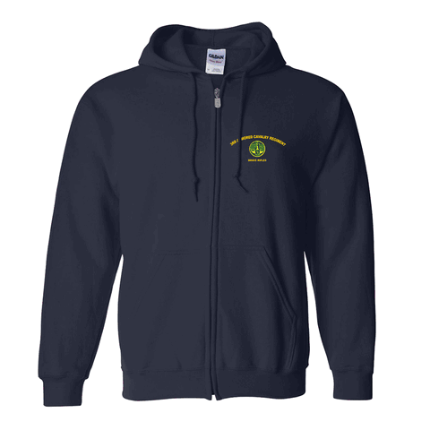 U.S. Navy Full Zip Hoodie | Official Licensed Sweatshirt With Sleeve Print