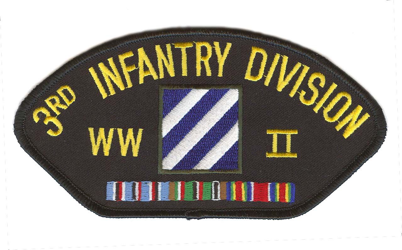 3rd Infantry Division WWII Patch - 3rd Infantry Division - PriorService.com