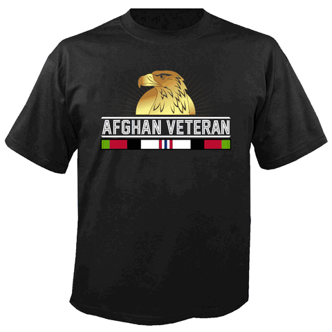 Afghan Veteran T-Shirt - Veteran T-Shirts - PriorService.com