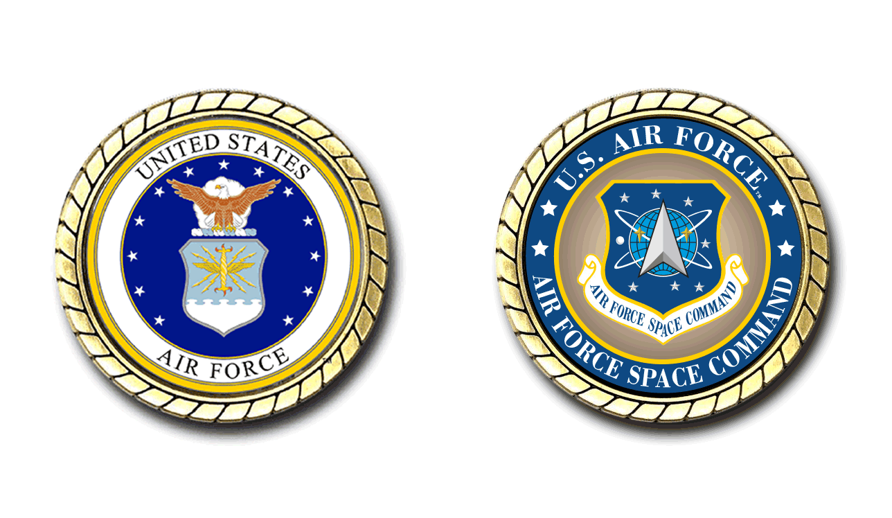 Air Force Space Command Challenge Coin New US Air Force Command