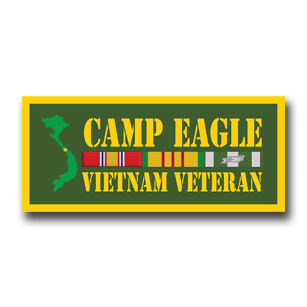 Camp Eagle Vietnam Veteran Decal Vietnam Duty Station Decals