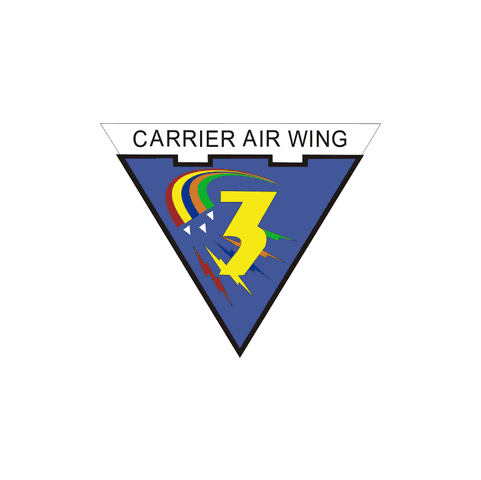Carrier Air Wing Three Decal carrier wings
