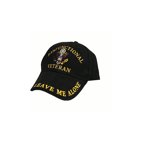 Dysfunctional Veteran Embroidered Cap - Military Caps - PriorService.com