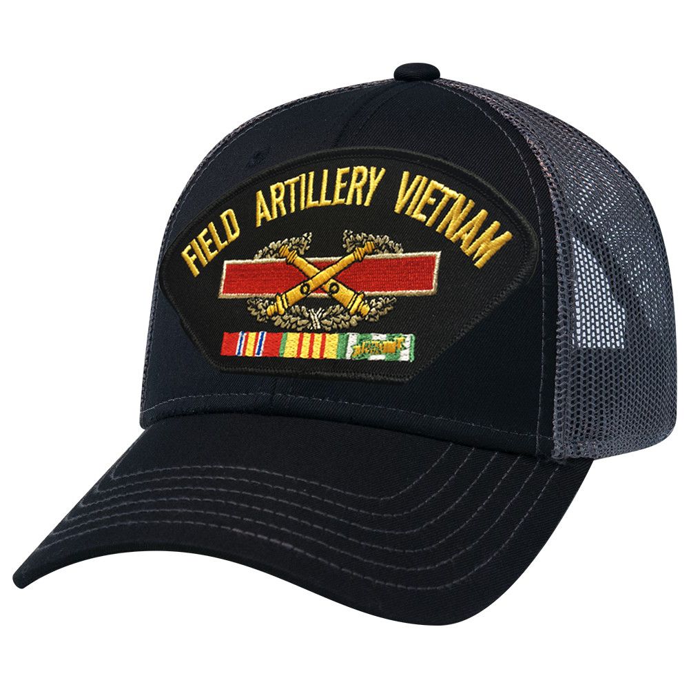 Field Artillery Vietnam Mesh Cap New Mesh Caps