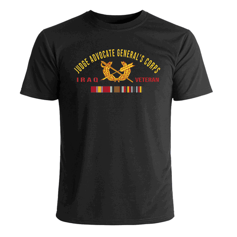 Judge Advocate General’s Corps Iraq Veteran T-Shirt - US Army Branch