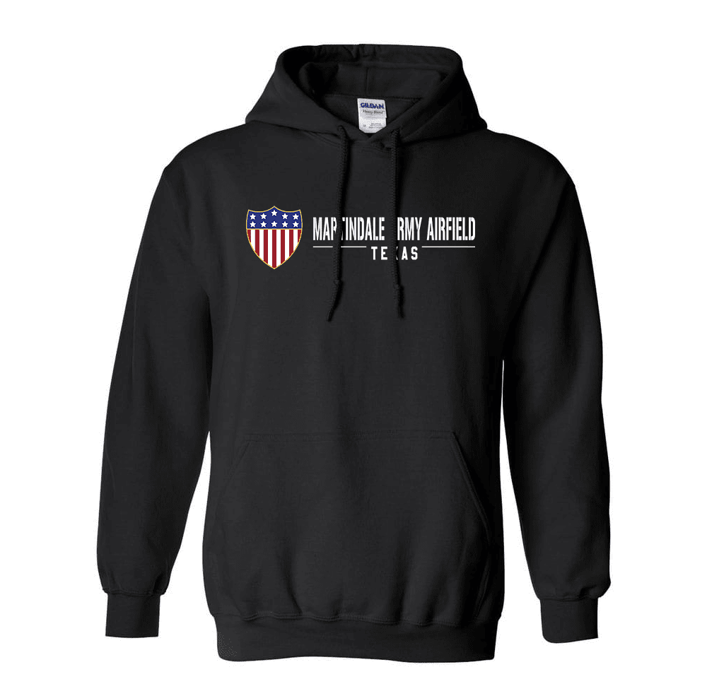 Martindale Army Airfield Texas Hooded Sweatshirt Domestic Duty