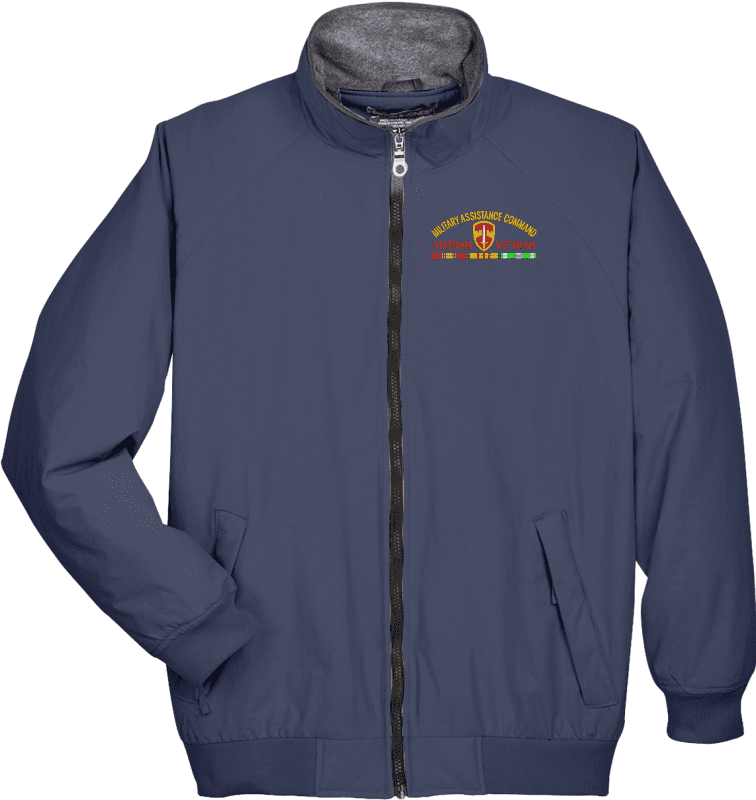 Military Assistance Command Vietnam Veteran with Ribbons Embroidered 3