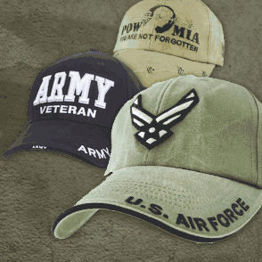veteran shirts and hats