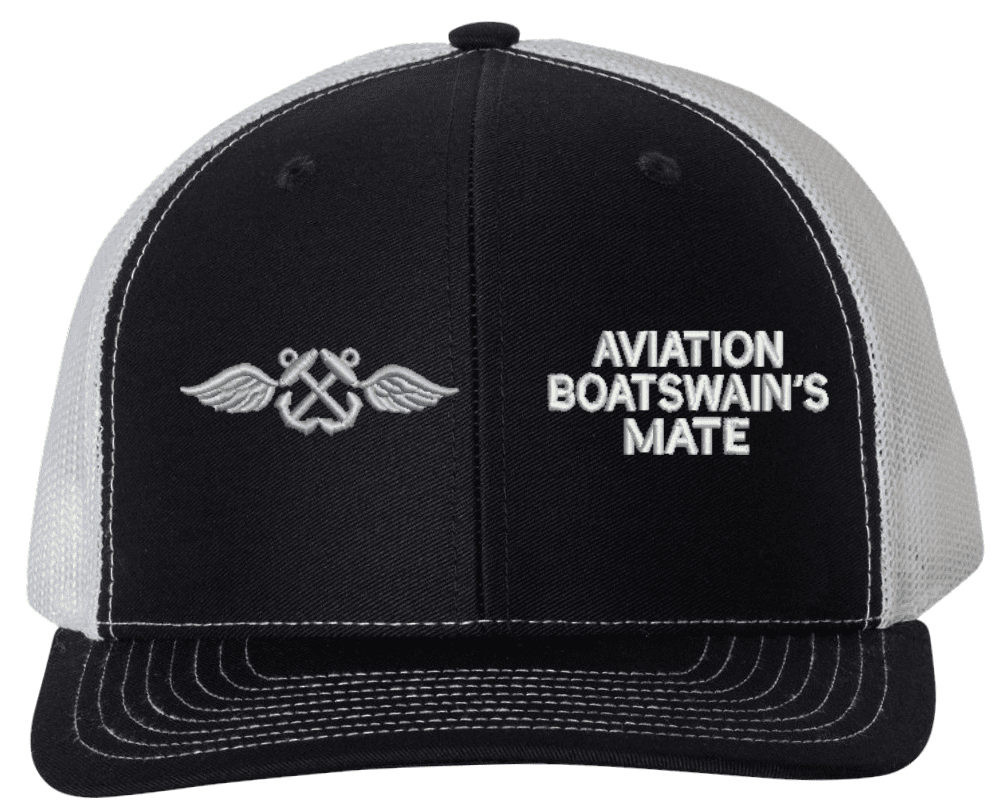 Navy Aviation Boatswain's Mate (AB) Rating USA MeshBack Cap US Navy