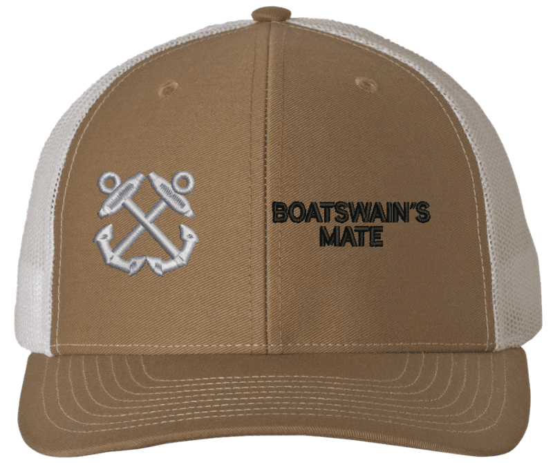 Navy Boatswain's Mate (BM) Rating USA MeshBack Cap US Navy Rate