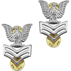 thumbnail interactive-video image 1 of Original U.S. Navy Cap Device – E9 Chief Petty Officer, Master Chief, Made In USA 1 of 6