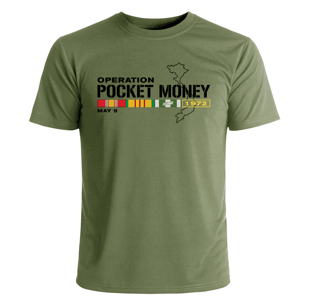 Operation Pocket Money Vietnam TShirt Vietnam Battles & Operations T