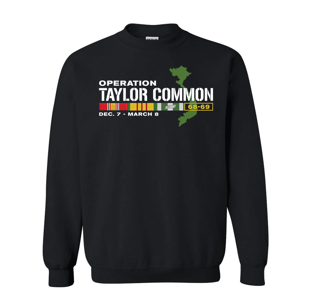 Operation Taylor Common Vietnam Sweatshirt Vietnam Battles 