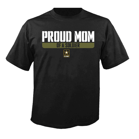 Proud Mom of A Soldier T-Shirt - US Army Proud Family T Shirts